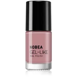 NOBEA Day-to-Day Gel-like Nail Polish lak na nechty s gélovým efektom odtieň Sienna #N58 6 ml