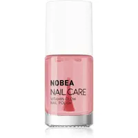 NOBEA Nail Care Vitamin Glow Nail Polish ošetrujúci lak na nechty 6 ml