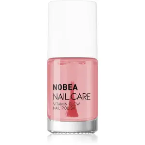 NOBEA Nail Care Vitamin Glow Nail Polish ošetrujúci lak na nechty 6 ml