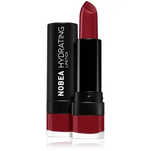 NOBEA Day-to-Day Hydrating Lipstick hydratačný rúž odtieň Red Wine #L16 4,5 g
