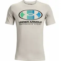 Pánské triko Under Armour Multi Color Lockertag SS Summit White S