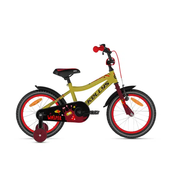 Dětské kolo KELLYS WASPER 16" 10" (100-110 cm) Yellow