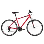 Pánské crossové kolo KELLYS CLIFF 10 28" 7.0 S (17", 155-170 cm) Red
