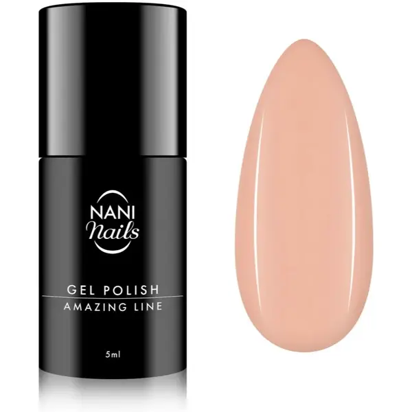 NaniNails NANI Amazing Line gélový lak na nechty odtieň Soft Apricot 5 ml