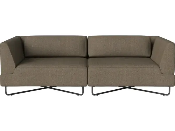 Zahradní pohovka Orlando pro 2 os., více variant - Bolia Varianta: Savane, Brown melange