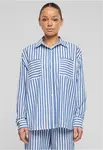 Women's shirt Striped Relaxed white/blue