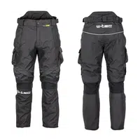 Pánské moto kalhoty W-TEC Thollte Black 4XL