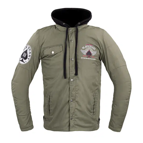 Pánská bunda W-TEC Black Heart Khaki Jacket s aramidem Hat Skull 3XL