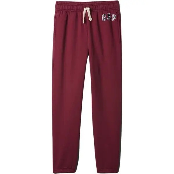 GAP V-FALL FASH LOGO Chlapecké tepláky, vínová, velikost