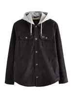 Next Prechodná bunda  sivá melírovaná / čierna