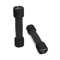 HMS HPT01 Jednoruční činky, černá, velikost