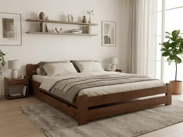 Posteľ Laura 140 x 200 cm, dub Rošt: S latkovým roštom, Matrac: Bez matraca