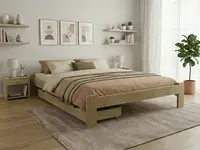 Posteľ Ada 160 x 200 cm, borovica Rošt: Bez roštu, Matrac: Matrac SOMMERA 18 cm