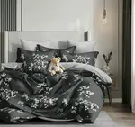 Bavlnené obliečky TALERO tmavo sivé Rozmer obliečky: 70 x 90 cm | 140 x 200 cm