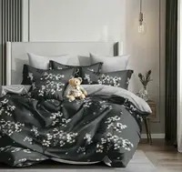 Bavlnené obliečky TALERO tmavo sivé Rozmer obliečky: 70 x 90 cm | 140 x 200 cm