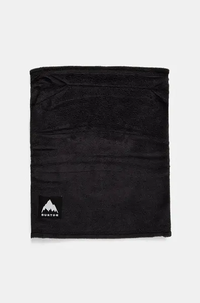 Dětský nákrčník Burton černá barva, hladký, 105371