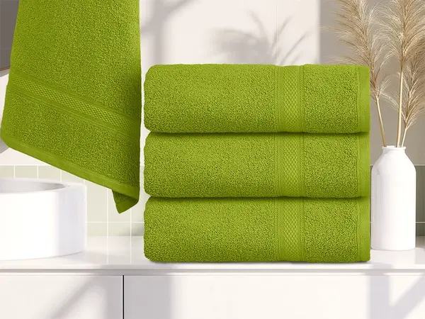 Ručník CLARYSSE ELEGANCE 60x110 cm zelený, 100% bavlna