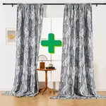 Dizajnové závesy PERUN 140x270 cm (2 ks), vzorované