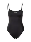 HUGO Jednodielne plavky  čierna / biela