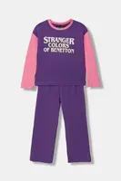Dětské bavlněné pyžamo United Colors of Benetton