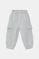 Dětské tepláky Lacoste černá barva, XJ7345