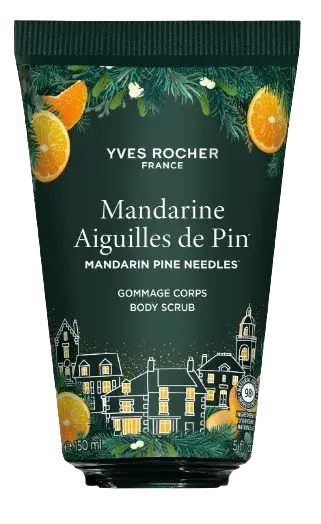 YVES ROCHER Tělový peeling Mandarinka & jehličí 150 ml