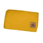 Baby Nellys Bavlněná deka, dečka pletená, BASIC, 80x90cm, hořčicová