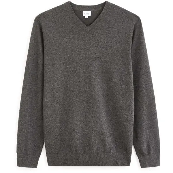 CELIO DECOTONV Pánsky sveter, tmavo sivá, veľkosť