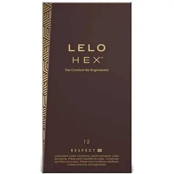 LELO Hex Respect – XL kondomy (12 ks)