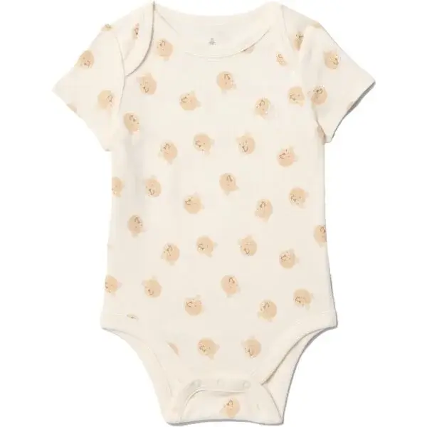 GAP V-JAPAN PRINT Dětské body, béžová, velikost