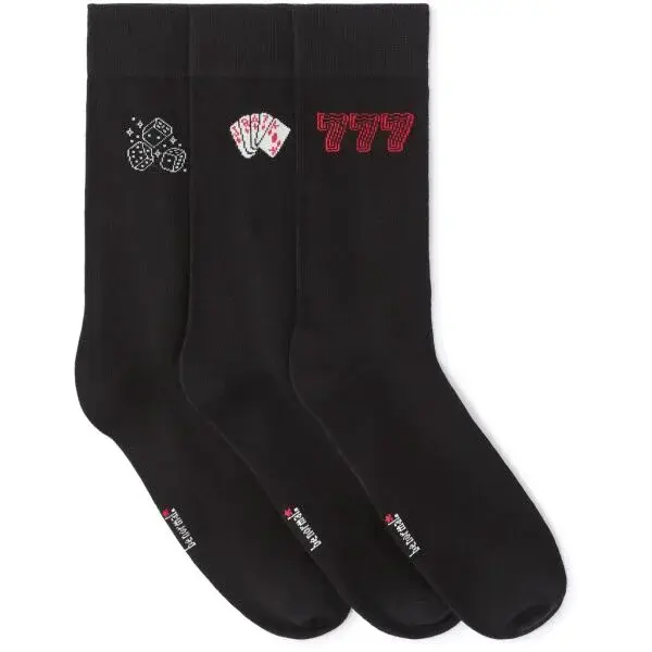 CELIO XMISOPLAY Pánske ponožky v darčekovom balení, čierna, veľkosť