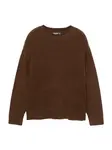 Pull&Bear Sveter  čokoládová