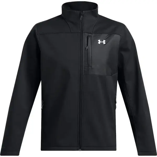Under Armour SHIELD HOODED JACKET Pánská bunda, černá, velikost