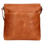 Dámská kožená kabelka The Chesterfield Brand Luntona - koňak