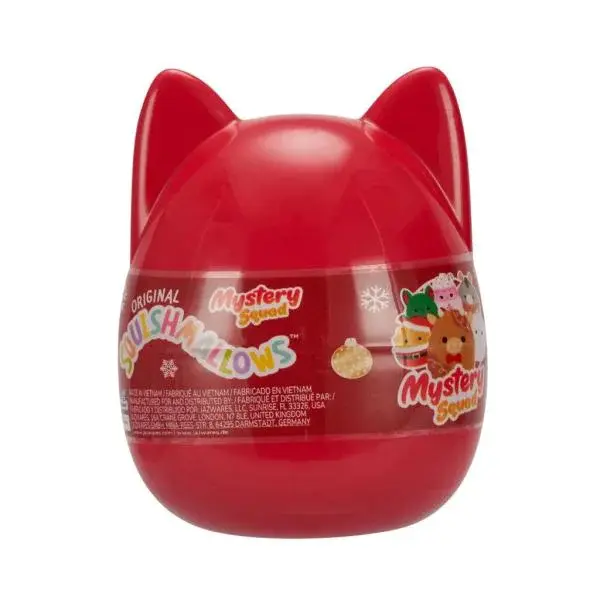Squishmallows Mystery vánoční kapsle, 10 cm