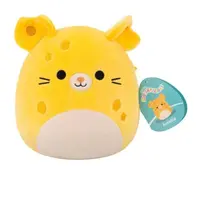 Squishmallows Žlutá sýrová myška Amelia, 35 cm