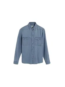 Scalpers Košeľa  modrá