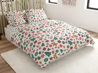 Bavlněné povlečení MERRY MOOD bílé Rozměr povlečení: 70 x 90 cm | 140 x 200 cm