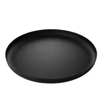 Kulatý tác s černou texturou, prům. 35 cm - Alessi
