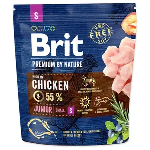 Brit Premium by Nature Junior S 1 kg | Granule pro psy | P57003
