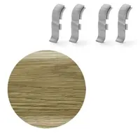 Spojka k soklu Naturel pinia , PVC dĺžka 0,5 cm, výška hrany 56 mm, NATNGTF65