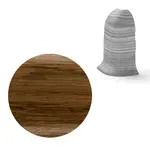 Vnější roh k soklu Naturel dub močiarny , PVC dĺžka 0,5 cm, výška hrany 56 mm, NATNGTZ16