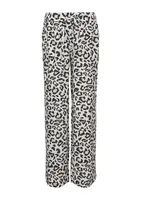 COMMA Nohavice  svetlosivá / čierna