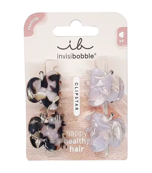 Invisibobble Clipstar Petit Four skřipeček do vlasů 4 ks