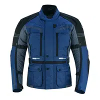 Pánská touringová moto bunda BOS Maximum Blue 3XL