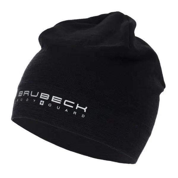 Čepice Brubeck Merino Black L/XL