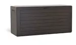 Zahradní box WOODEBOX 280 l - tmavě hnědá 116 cm PRMBWL280-440U