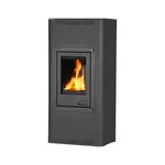 Kachle s výmenníkom AQUAFLAM 7, eierna, manuálna regulácia FLHSF29-005