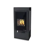 Krbové kachle FLAMINGO DELUXE SINGA, čierna FLHSF42-038