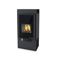 Krbové kachle FLAMINGO DELUXE SINGA, čierna FLHSF42-038